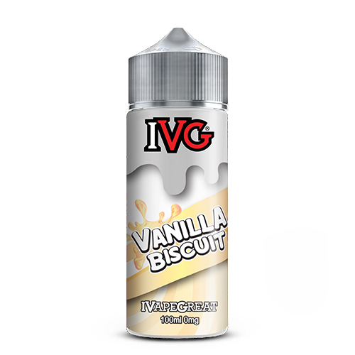 Vanilla Biscuit (Shortfill, 100ml) - IVG in the group E-liquid at Eurobrands Distribution AB (Elekcig) (83850)