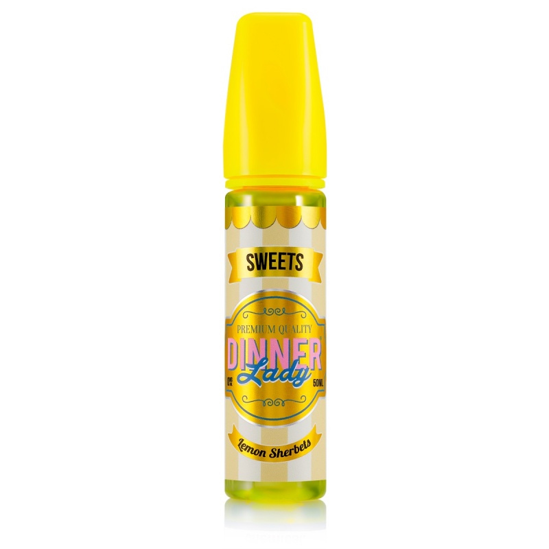 Lemon Sherbets (Shortfill) - Dinner Lady Sweets in the group E-liquid / Shortfills /  /  at Eurobrands Distribution AB (Elekcig) (105215)