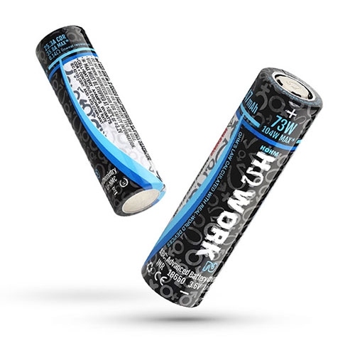 Hohm Work2 2547mAh 18650 Battery in the group Batteries at Eurobrands Distribution AB (Elekcig) (105321)