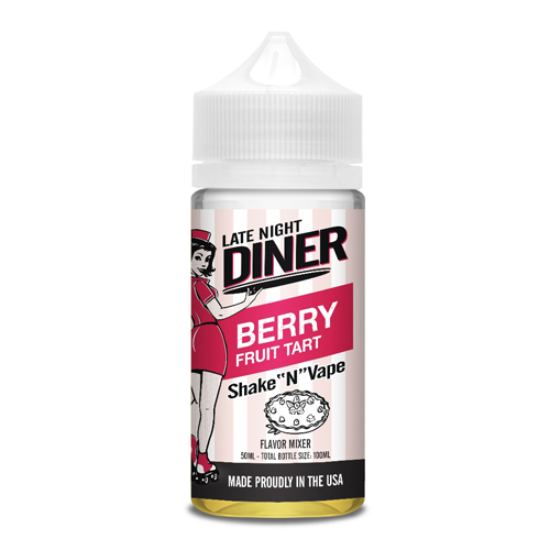 Berry Fruit Tart - Shortfill - Late Night Diner in the group Outlet at Eurobrands Distribution AB (Elekcig) (109023)