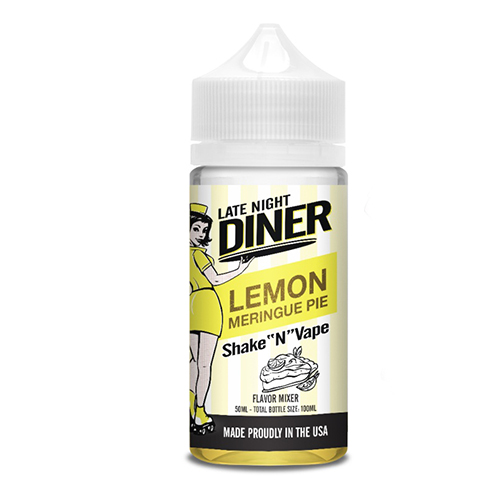 Lemon Meringue Pie - Shortfill - Late Night Diner in the group Outlet at Eurobrands Distribution AB (Elekcig) (109026)