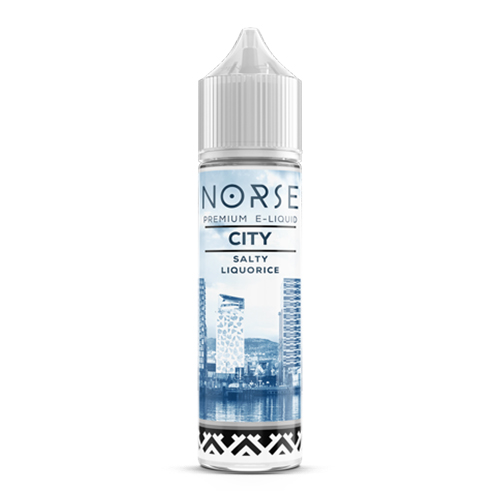 Norse City - Salty Liquorice (Shortfill, 50ml) in the group E-liquid / Shortfills / All Shortfill Flavors at Eurobrands Distribution AB (Elekcig) (124338)
