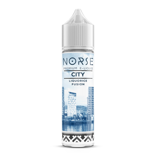 Norse City - Fusion Liquorice (Shortfill, 50ml) in the group E-liquid / Shortfills at Eurobrands Distribution AB (Elekcig) (124339)