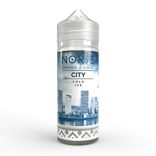 Norse City - Cola Ice (Shortfill, 100ml) in the group E-liquid / Shortfills / All Shortfill Flavors at Eurobrands Distribution AB (Elekcig) (124341)