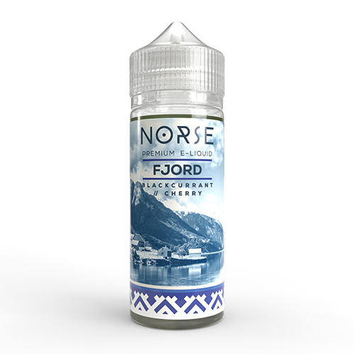 Norse Fjord - Cherry Blackcurrant (Shortfill,100ml) in the group E-liquid at Eurobrands Distribution AB (Elekcig) (124342)