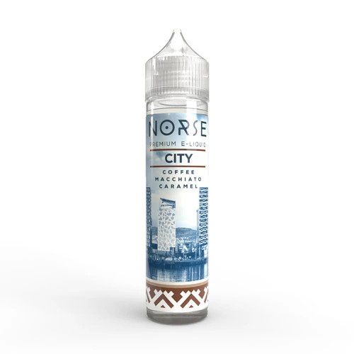 Norse City - Coffee Macchiato Caramel (Shortfill, 50ml) in the group E-liquid / Shortfills / Coffee at Eurobrands Distribution AB (Elekcig) (127052)