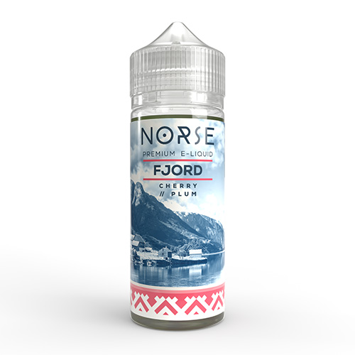 Norse Fjord - Cherry & Plum (Shortfill, 100ml) in the group E-liquid / Shortfills / All Shortfill Flavors at Eurobrands Distribution AB (Elekcig) (127672)