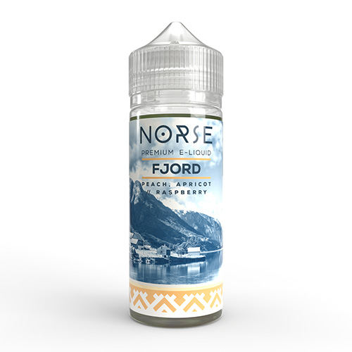 Norse Fjord - Peach Apricot & Raspberries (Shortfill, 100ml) in the group E-liquid / Shortfills / All Shortfill Flavors at Eurobrands Distribution AB (Elekcig) (127674)