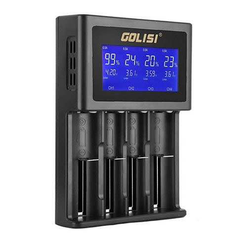 Golisi S4 2.0A Smart Charger LCD in the group Accessories / Charger at Eurobrands Distribution AB (Elekcig) (128001)
