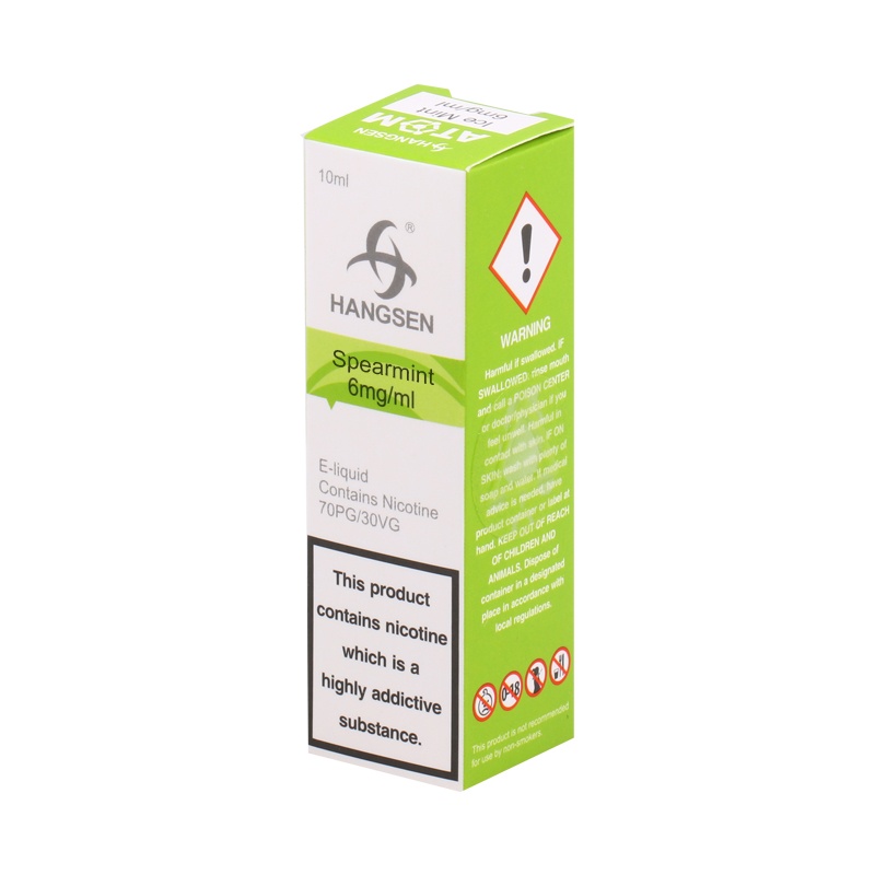 Hangsen Atom | Spearmint 0mg | 30 VG in the group E-liquid /  /  at NNVEN AB (Elekcig) (31219)