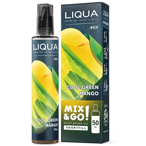 Cool Green Mango (Shortfill) - Liqua in the group E-liquid / Shortfills at Eurobrands Distribution AB (Elekcig) (60048)