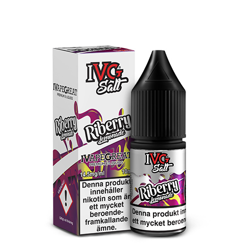 IVG Nicsalt (14.5mg) Riberry Lemonade in the group E-liquid / Nicsalt at Eurobrands Distribution AB (Elekcig) (83762)