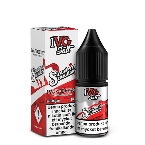 IVG Nicsalt (14.5mg) Strawberry Sensation in the group E-liquid / Nicsalt at Eurobrands Distribution AB (Elekcig) (83772)