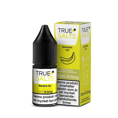 True Nicsalt (14.5mg) Banana Ice in the group E-liquid / Nicsalt at Eurobrands Distribution AB (Elekcig) (83830)