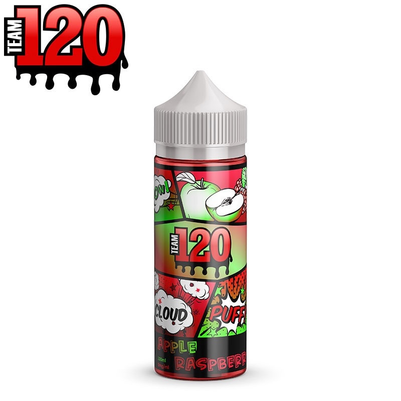 Apple Raspberry (Shortfill) - Team 120 in the group E-liquid / Shortfills / Sweet at Eurobrands Distribution AB (Elekcig) (89600)