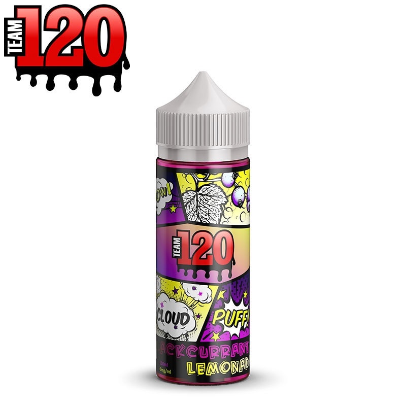 Blackcurrant Lemonade (Shortfill) - Team 120 in the group E-liquid / Shortfills / Sweet at Eurobrands Distribution AB (Elekcig) (89601)