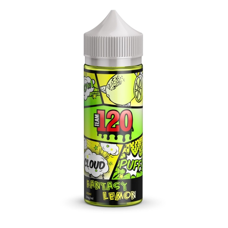 Fantasy Lemon (Shortfill) - Team 120 in the group E-liquid / Shortfills / Citrus at Eurobrands Distribution AB (Elekcig) (89602)