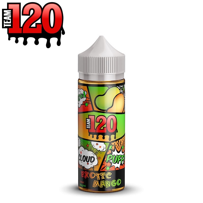 Exotic Mango (Shortfill) - Team 120 in the group E-liquid / Shortfills / Sweet at Eurobrands Distribution AB (Elekcig) (89605)