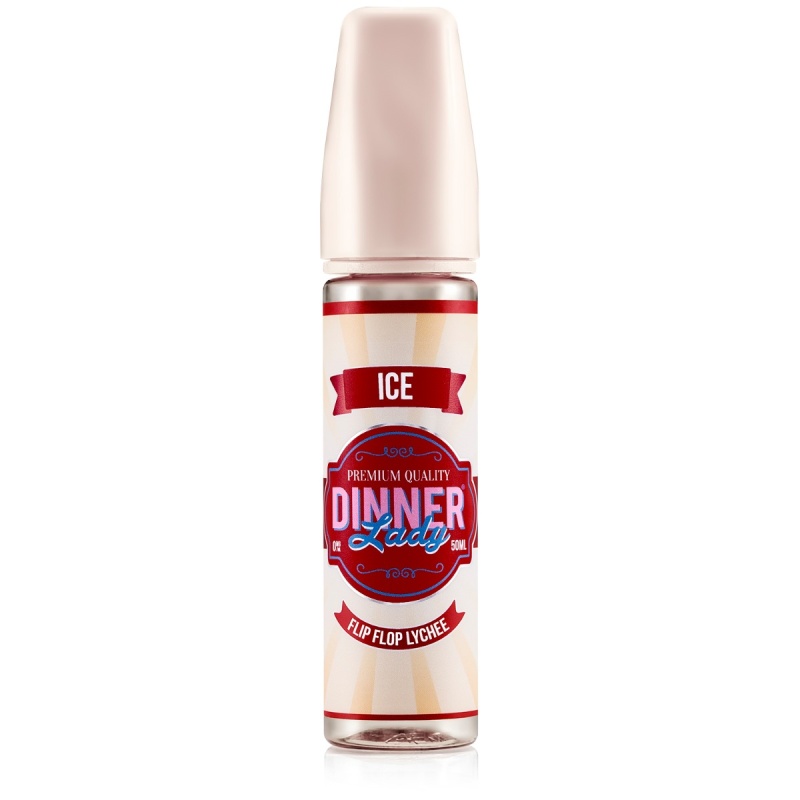 Flip Flop Lychee (Shortfill) - Dinner Lady Ice in the group E-liquid / Shortfills /  /  at Eurobrands Distribution AB (Elekcig) (90509)