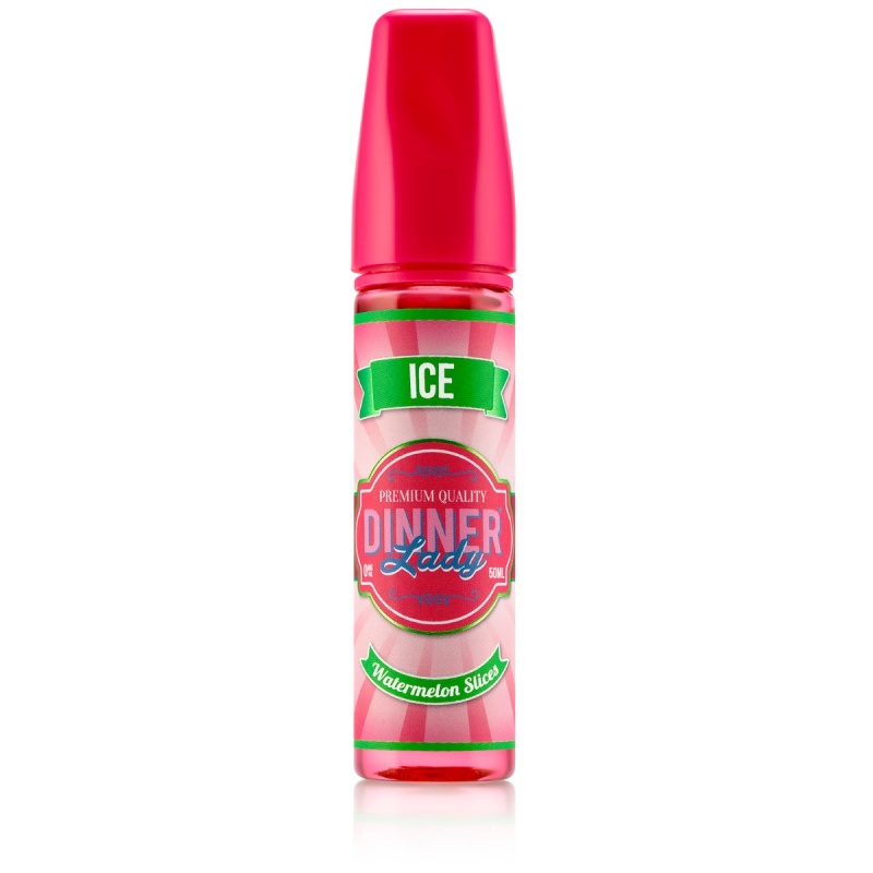 Watermelon Slices ICE (Shortfill) - Dinner Lady Ice in the group E-liquid / Shortfills /  /  at Eurobrands Distribution AB (Elekcig) (90530)