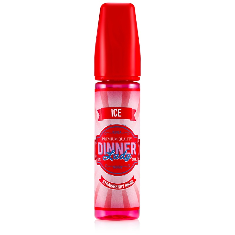 Strawberry Bikini Ice (Shortfill) - Dinner Lady Ice in the group E-liquid / Shortfills /  /  at Eurobrands Distribution AB (Elekcig) (90538)