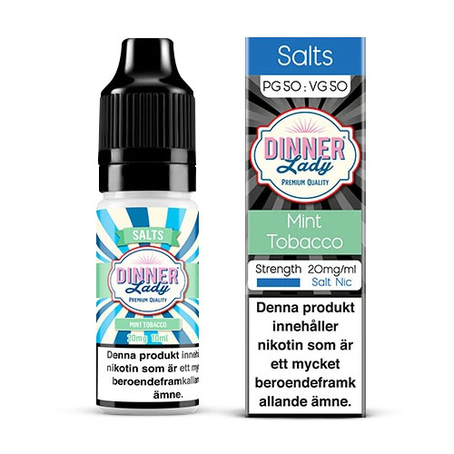 Mint Tobacco (Nicsalt, 20mg) - Dinner Lady in the group E-liquid / Nicsalt at Eurobrands Distribution AB (Elekcig) (90546)