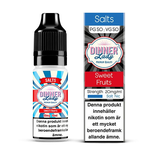 Sweet Fruits (Nicsalt, 20mg) - Dinner Lady in the group E-liquid / Nicsalt at Eurobrands Distribution AB (Elekcig) (90548)