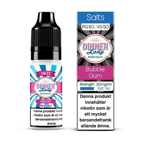 Bubblegum (Nicsalt, 20mg) - Dinner Lady in the group E-liquid / Nicsalt at Eurobrands Distribution AB (Elekcig) (90550)