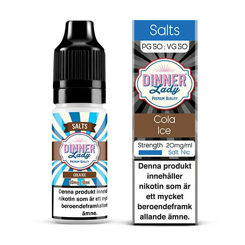 Cola Ice (Nicsalt, 20mg) - Dinner Lady in the group E-liquid / Nicsalt at Eurobrands Distribution AB (Elekcig) (90556)