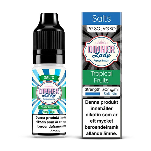 Tropical Fruits (Nicsalt, 20mg) - Dinner Lady in the group E-liquid / Nicsalt at Eurobrands Distribution AB (Elekcig) (90557)