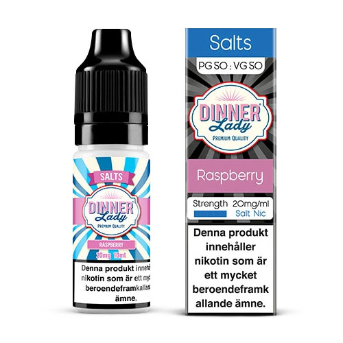 Raspberry (Nicsalt, 20mg) - Dinner Lady in the group E-liquid / Nicsalt at Eurobrands Distribution AB (Elekcig) (90558)