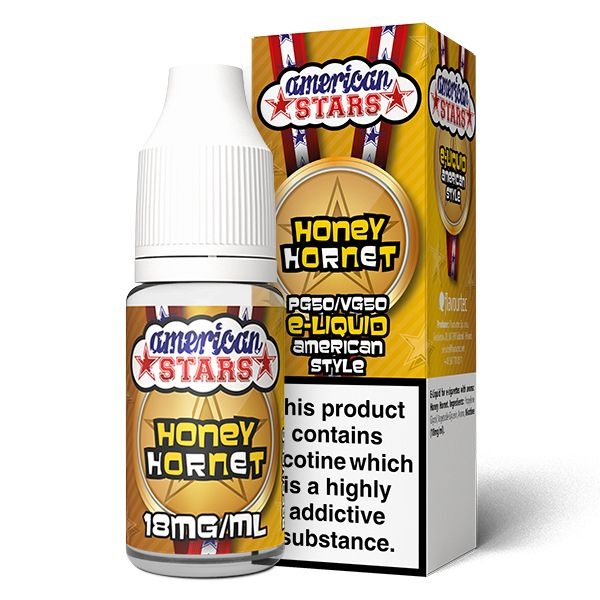 American Stars | Honey Hornet | 50VG in the group E-liquid / All Flavor at Eurobrands Distribution AB (Elekcig) (American-Stars-Honey-Horn)