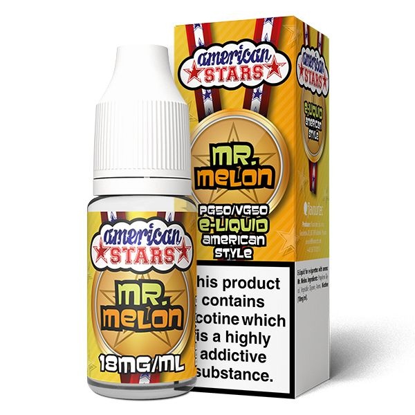 American Stars | Mr Melon | 50VG in the group E-liquid / All Flavor at Eurobrands Distribution AB (Elekcig) (American-Stars-Mr-Melon-5)