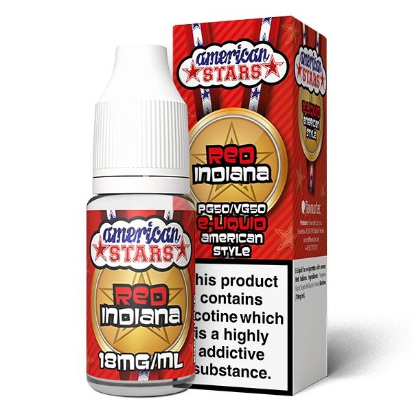 American Stars | Red Indiana | 50VG in the group E-liquid / 10ml E-liquid at Eurobrands Distribution AB (Elekcig) (American-Stars-Red-Indian)