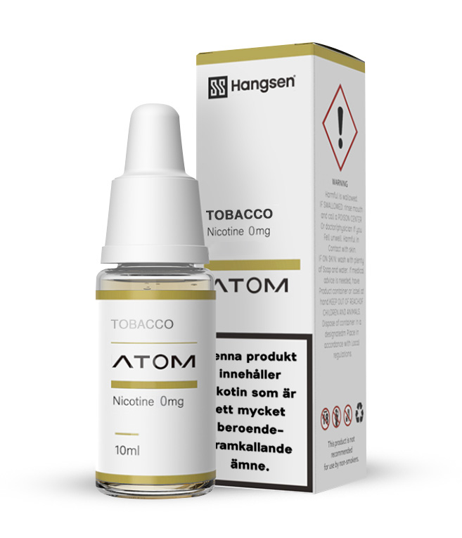 Hangsen Atom | 30 VG | Tobacco in the group E-liquid /  /  at Eurobrands Distribution AB (Elekcig) (DK1001771)