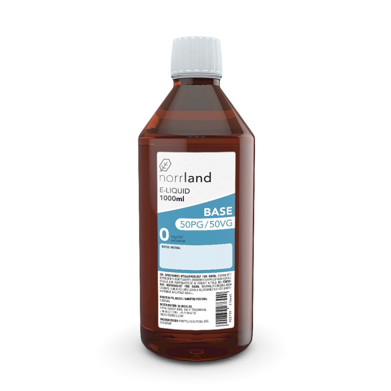 Norrland | Base 50VG 50PG in the group Bases & Shots / VPG base at Eurobrands Distribution AB (Elekcig) (Norrland-Base-50VG-50PG)