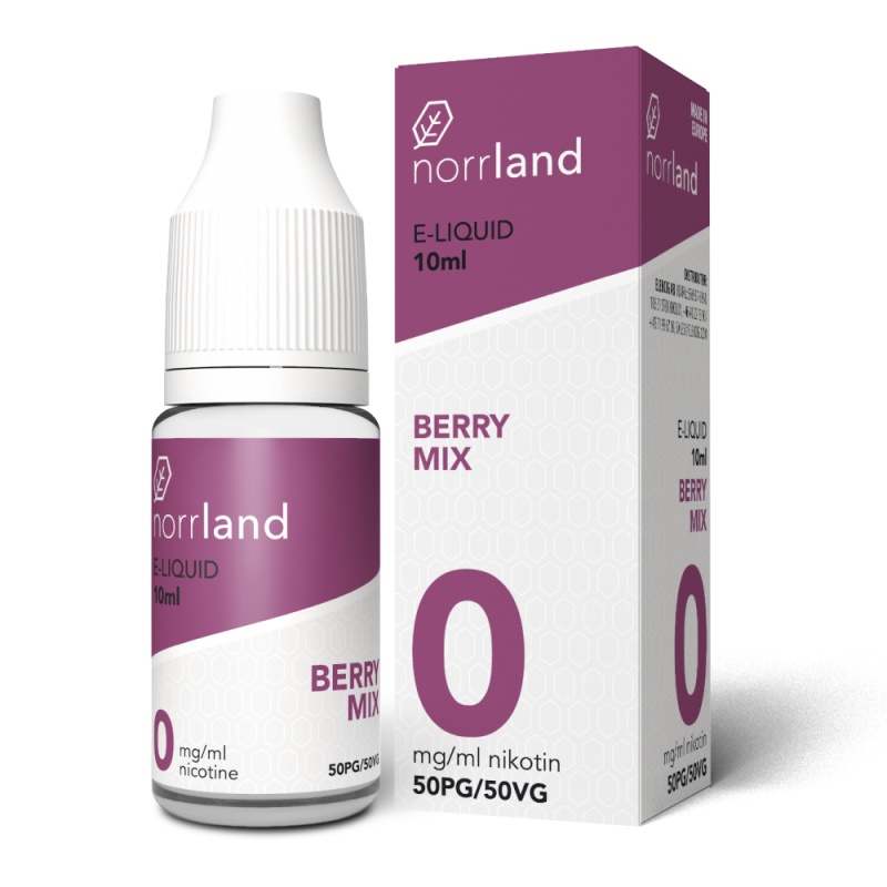 Norrland | Berry Mix | 50VG in the group E-liquid / 10ml E-liquid at Eurobrands Distribution AB (Elekcig) (Norrland-BerryMix-50VG-Fr)