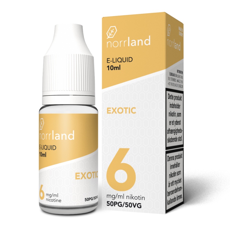 Norrland | Exotic | 50VG in the group E-liquid / 10ml E-liquid at Eurobrands Distribution AB (Elekcig) (Norrland-Exotic-50VG-Fruk)