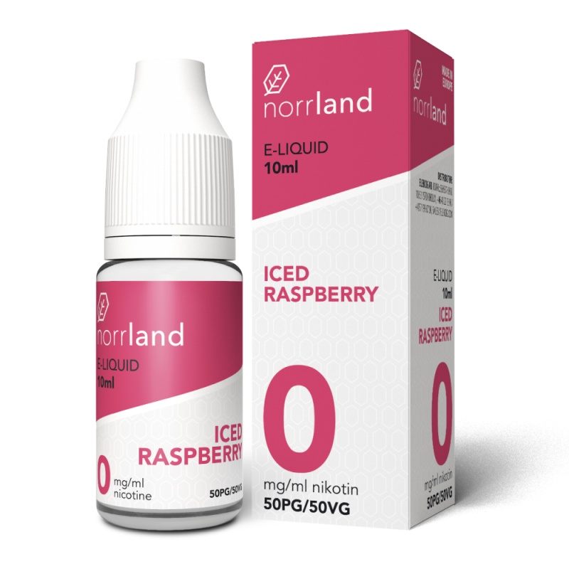 Norrland | Iced Raspberry | 50VG in the group E-liquid / 10ml E-liquid at Eurobrands Distribution AB (Elekcig) (Norrland-IcedRaspberry-50)