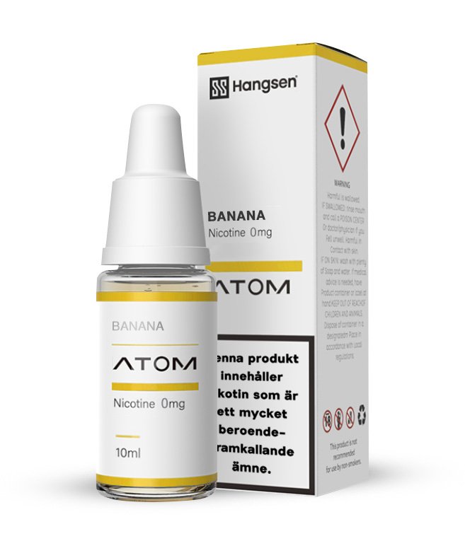 Hangsen Atom | Banan | 30 VG in the group E-liquid /  /  at Eurobrands Distribution AB (Elekcig) (SE1000635)