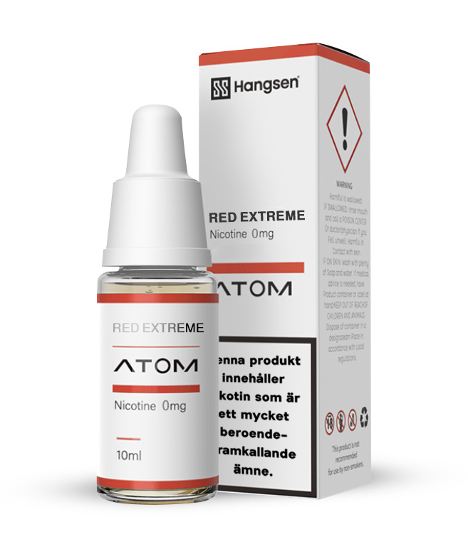 Hangsen Atom | Red Extreme | 30 VG in the group E-liquid /  /  at Eurobrands Distribution AB (Elekcig) (SE1000654)