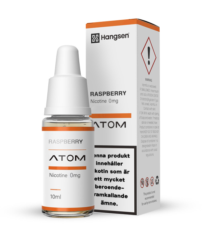 Hangsen Atom | Raspberry | 30 VG in the group E-liquid /  /  at Eurobrands Distribution AB (Elekcig) (SE1000659)