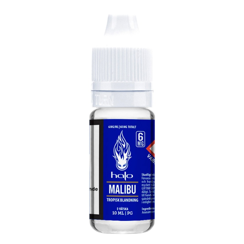 Halo | Malibu | 30 VG | Sött in the group E-liquid /  /  at Eurobrands Distribution AB (Elekcig) (SE1000736)