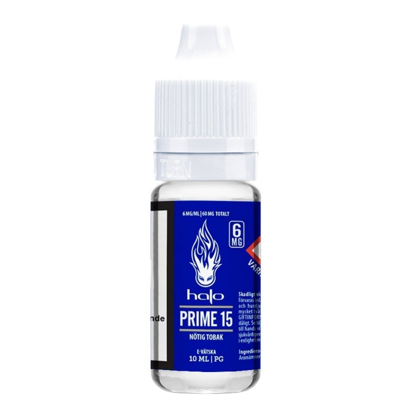 Halo | Prime 15 | 30 VG | Tobacco in the group E-liquid /  /  at Eurobrands Distribution AB (Elekcig) (SE1001639)