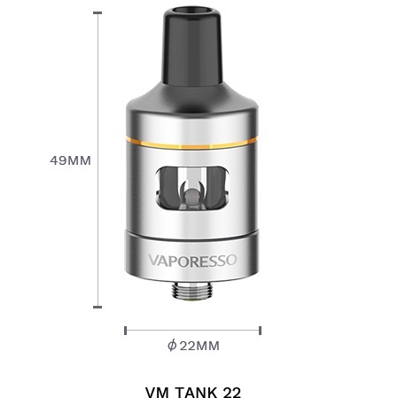 Vaporesso | VM 22 | 2 ml in the group Tank & Pods /  /  at Eurobrands Distribution AB (Elekcig) (SE1001778)