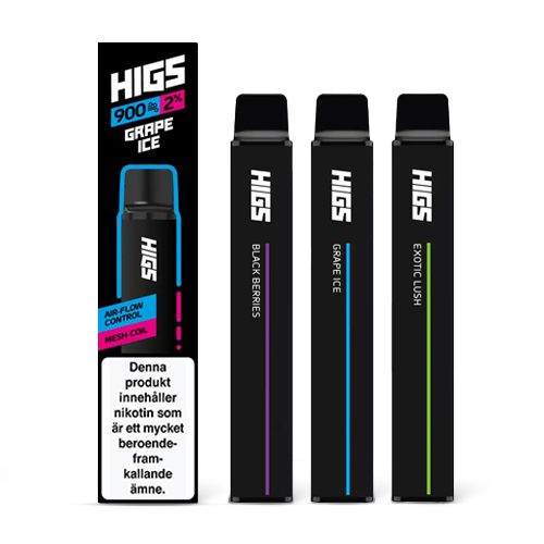 Higs XL 900 | Disposable Vape in the group E-cigg / Disposable vape at Eurobrands Distribution AB (Elekcig) (higs-xl-900)