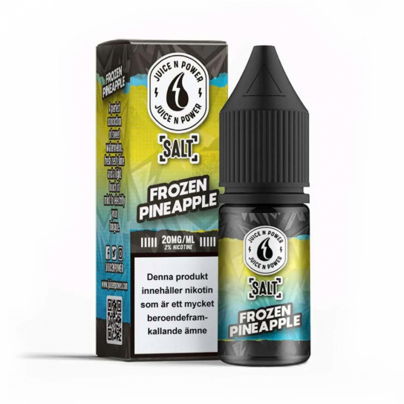 Juice N Power (Nicsalt) | Frozen Pineapple in the group E-liquid / Nicsalt at Eurobrands Distribution AB (Elekcig) (jnp-frozen-pin-salt)