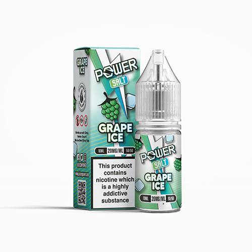 Juice N Power (Nicsalt) | Grape Ice in the group E-liquid / Nicsalt at Eurobrands Distribution AB (Elekcig) (juice-n-power-grape)