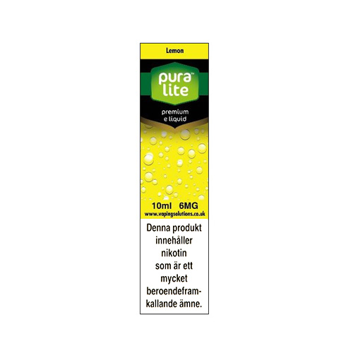  in the group E-liquid / 10ml E-liquid at NNVEN AB (Elekcig) (lemon-pura-lite)