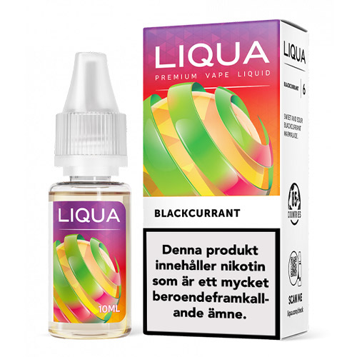 Liqua | Blackcurrant in the group E-liquid / Fruits at Eurobrands Distribution AB (Elekcig) (liqua-blackcurrant)